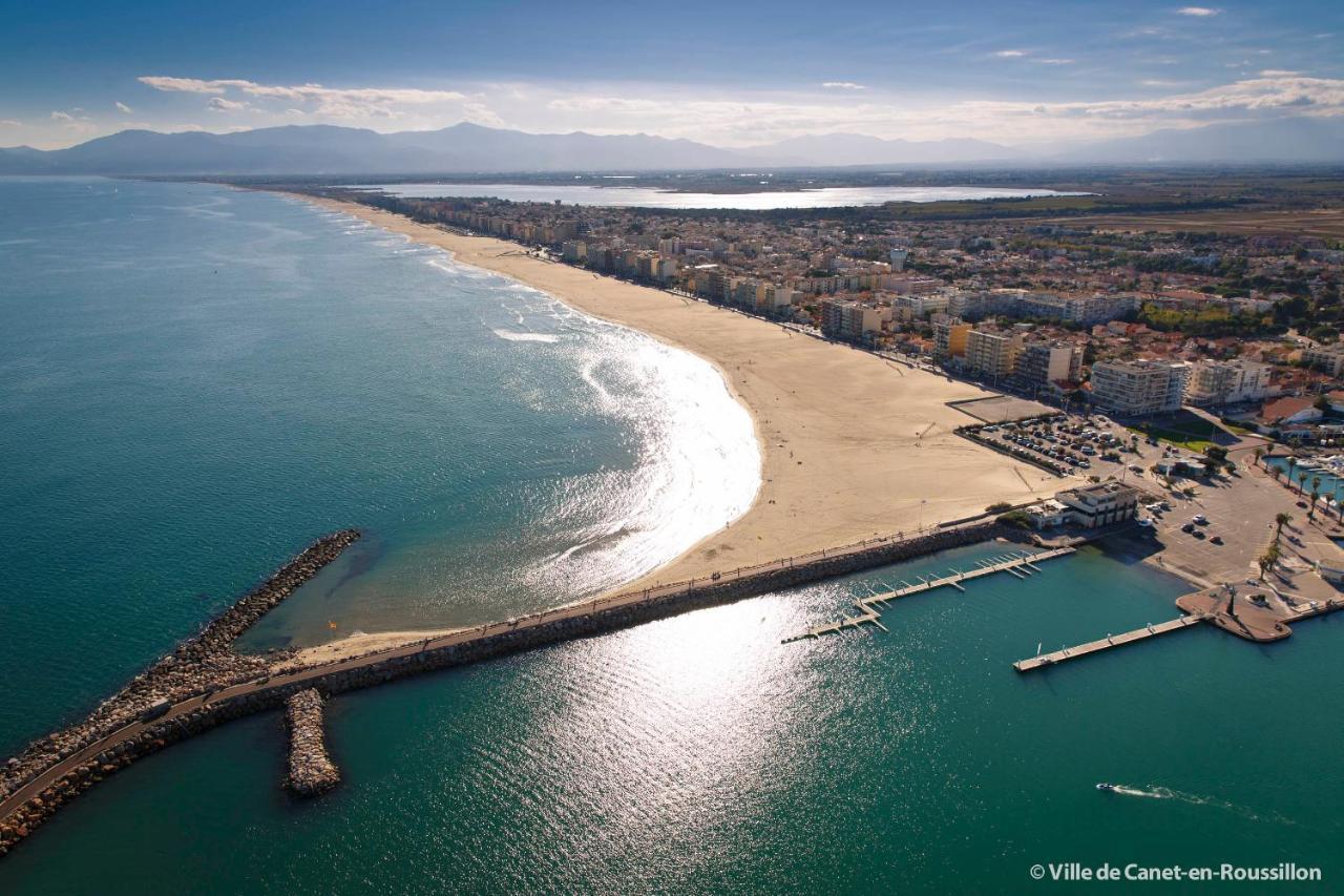 "Mer" Sejour Detente Tout Confort, Magnifique Vue Sur La Mer Canet-en-Roussillon Ngoại thất bức ảnh